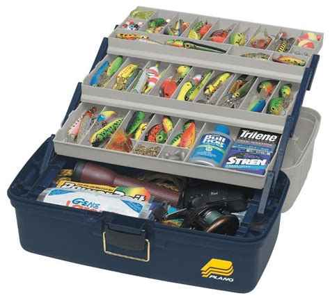 18 metal tackle box|fold out tackle box.